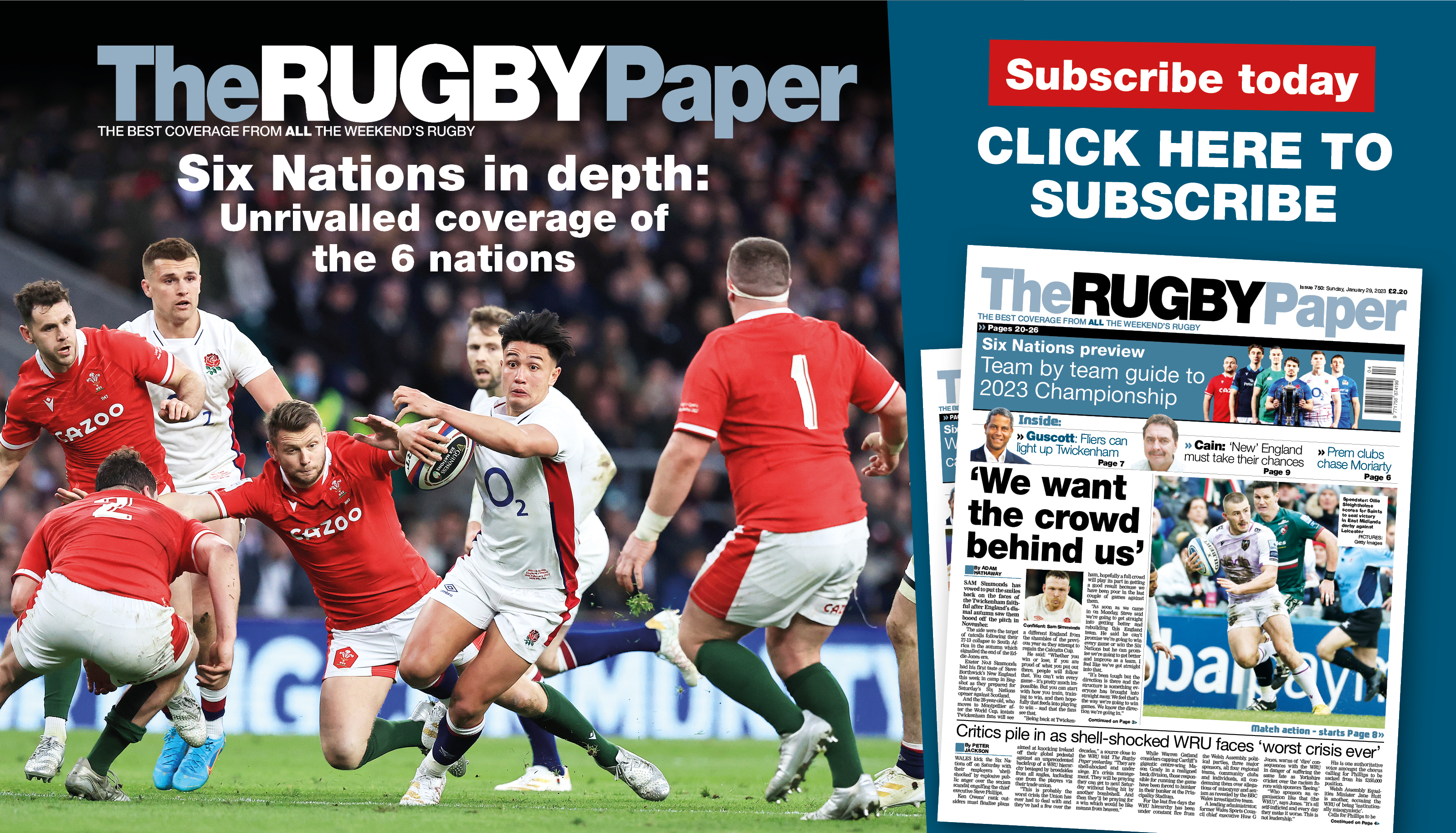 the rugby paper